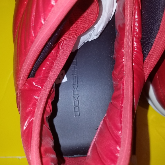 NWT. Rick Owens puffer quilted red down sneakers 41 - Picture 4 of 9